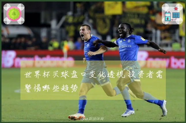 世界杯买球盘口变化透视 投资者需警惕哪些趋势