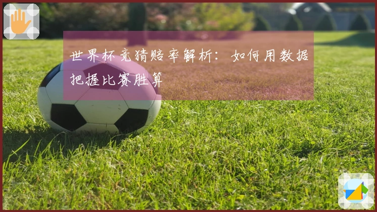 世界杯竞猜赔率解析：如何用数据把握比赛胜算